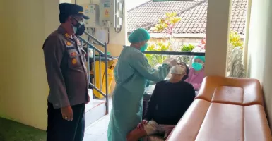 Pengarak Ogoh-ogoh di Bali Maulai Jalani Test Antigen