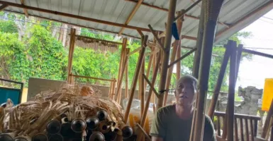 Jual Gazebo, Perajin Bambu Gianyar Bali Bertahan dari Pandemi