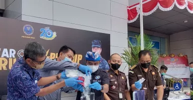 Laku di Medsos, BNN Bali Musnahkan Narkoba Sabu 1 Kg