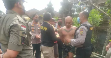 Geger! ODGJ Ngamuk di Tabanan Bali, Polisi Pakai Jurus Ini