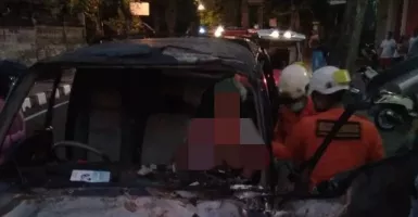 Kecelakaan Mobil Tabrak Truk Sampah Karangasem Bali, Korban?