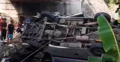 Kecelakaan Jembrana Bali, Mobil Jatuh dari Jembatan Makan Korban