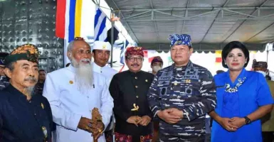 Dikawal 3 KRI, Laksamana TNI Yudo Margono Dapat Ini di Bali