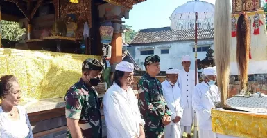Pangdam Udayana Bali Mayjen TNI Sonny Jalani Ritual Suci, Kenapa?