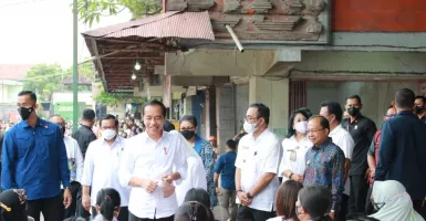 Pedagang Pasar Kreneng Bali Ketiban Rezeki, Jokowi Bagikan Ini