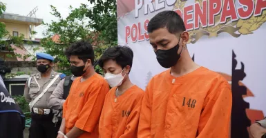 Karma Hajar Dua Sejoli di Denpasar Bali, 3 Pria Cabul Diringkus