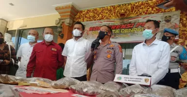Polresta Denpasar Bali Beber 30 Penjahat Narkoba, Peran Beragam