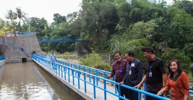 Hemat Biaya Produksi Rp2 M, Proyek Kanal Air Denpasar Bali Usai