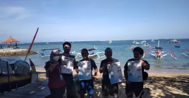 Bali Viral! Dugong Muncul di Pantai Semawang, BPSPL Beraksi