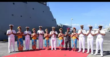 Wagub Cok Ace Berkata Ini Usai Kapal Perang India ada di Bali