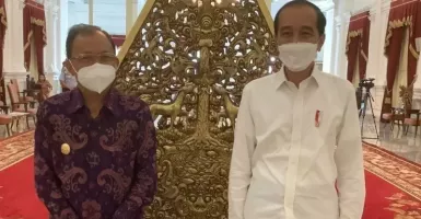 Jokowi Hadiri Groundbreaking Tol Gilimanuk-Mengwi, Aksi Koster?