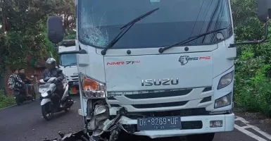 Kecelakaan Mengerikan Motor vs Truk, Gadis Buleleng Tewas
