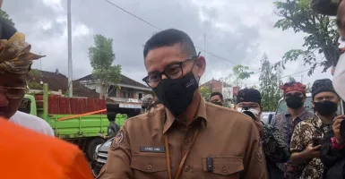 Di Bali, Menparekraf Uno Respons Pencapresan Anies oleh Nasdem