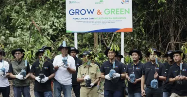 BRI Peduli Grow & Green Salurkan 2.500 Bibit Pohon Durian di Berau Kaltim