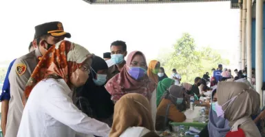 Wah, Capaian Vaksin Kabupaten Serang Masih 66.2 Persen