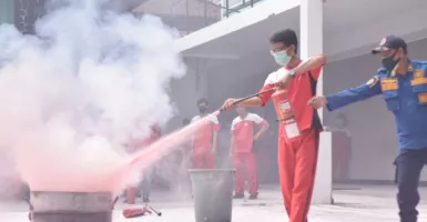 PMI Kota Tangerang Beberkan Cara Penanganan Kebakaran Ringan