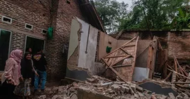 Waduh, Jumlah Rumah Rusak Akibat Gempa Pandeglang Terus Betambah
