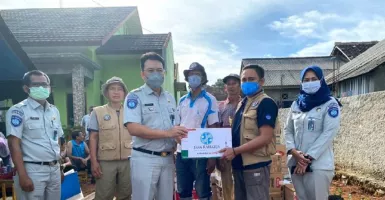 Peduli Korban Gempa Banten 6,6 M, Jasa Marga Salurkan Bantuan
