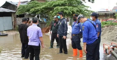 Hamdalah, Banjir di Kecamatan Benda Mulai Surut