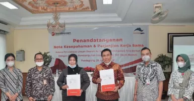 Kerja Sama dengan Bank Banten, Ini Harapan Perumdam Tirta Berkat