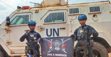 Mantap! 2 Personel Brimob Polda Banten Jalani Misi Internasional
