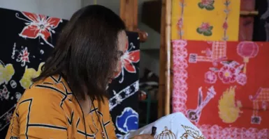 Batik Kampung Tehyan Bernuansa Tionghoa, Motifnya Kaya Banget