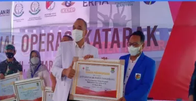 Aktif Berkontribusi di Kabupaten Tangerang, KNPI Raih Penghargaan
