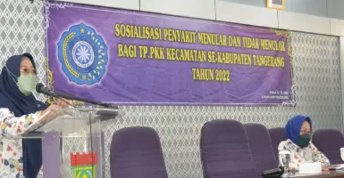 TP PKK Kabupaten Tangerang Berikan Sosialisasi Bahaya TBC