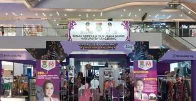 Diskum Kabupaten Tangerang Gelar Bazar Produk UMKM, Simak