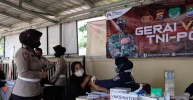 Polresta Tangerang Siapkan Sentra Vaksin Booster di Posko Lebaran