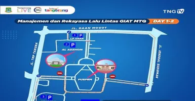 Berikut Ini Rekayasa Lalu Lintas Selama MTQ di Kota Tangerang