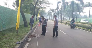 Standing Saat Mengemudi, Siswa SMP Tewas Tabrak Pembatas Jalan