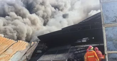 Kejadian Mengerikan, Pabrik Kebakaran di Tangerang