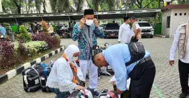 Hamdalah, Jemaah Haji Tangerang Tiba, Dinyatakan Bebas Covid-19