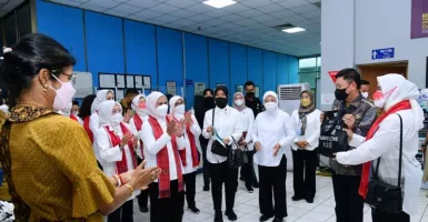 Iriana Jokowi Kunjungi Pelayanan Deteksi Kanker Serviks