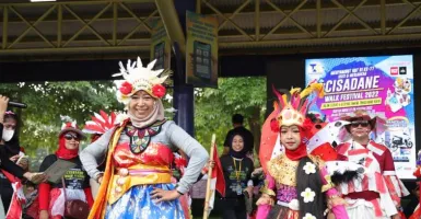 Cisadane Walk Festival 2022, Jalan Sehat Warga dan Pameran UKM