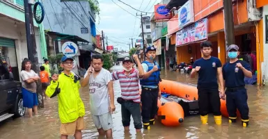 Dilanda Hujan Lebat, 4 Kecamatan di Kabupaten Tangerang Kebanjiran