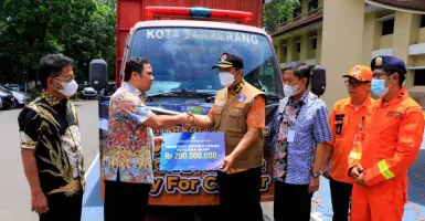 Tim BPBD Kota Tangerang dan Duit Rp 200 Juta Dikirim ke Cianjur