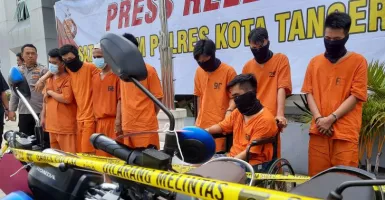 8 Tersangka Curanmor di Kota Tangerang Ditangkap Polisi