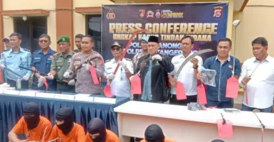 Diduga Hendak Tawuran di Tangerang, 8 Remaja Ditahan Polisi