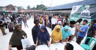 Gardu Ganjar Banten Gelar Pasar Sembako Murah di Tangerang
