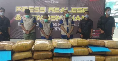 BNN Banten Tangkap Kurir Narkoba dari Aceh di Bandara Soetta