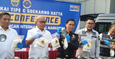 Bea Cukai Soetta Ungkap Penyelundupan 12 Ribu Gram Sabu-sabu di Mangkok