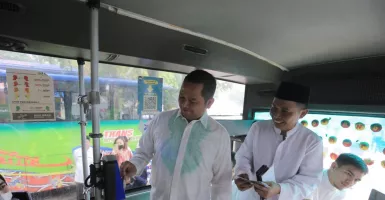 Warga Kota Tangerang Bisa Bayar Pakai Uang Elektronik di Bus Tayo