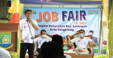 8 Kelurahan di Kecamatan Larangan Selenggarakan Job Fair Serentak
