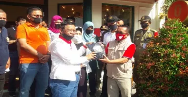 Warga Yogyakarta Tertib Pakai Masker