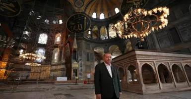 Lagi, Erdogan Ubah Gereja di Turki Jadi Masjid