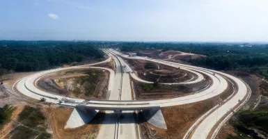Penampakan Jalan Tol Ibu Kota Negara Kalimantan Timur