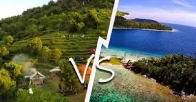 Gunung vs Pantai : Kehidupan Asmara Berdasarkan Tujuan Wisata