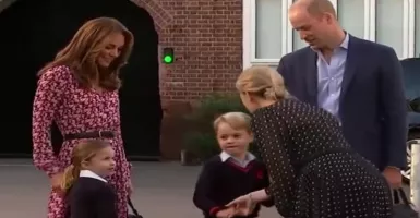 Pangeran William dan Kate Antarkan Charlotte Hari Pertama Sekolah